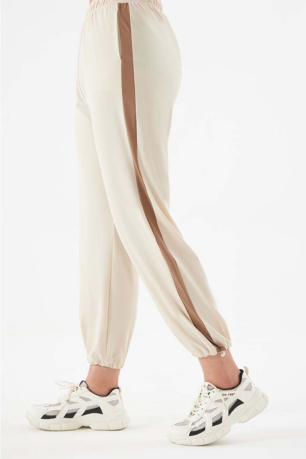 Seam Detail Long Pants-Angel Casuals