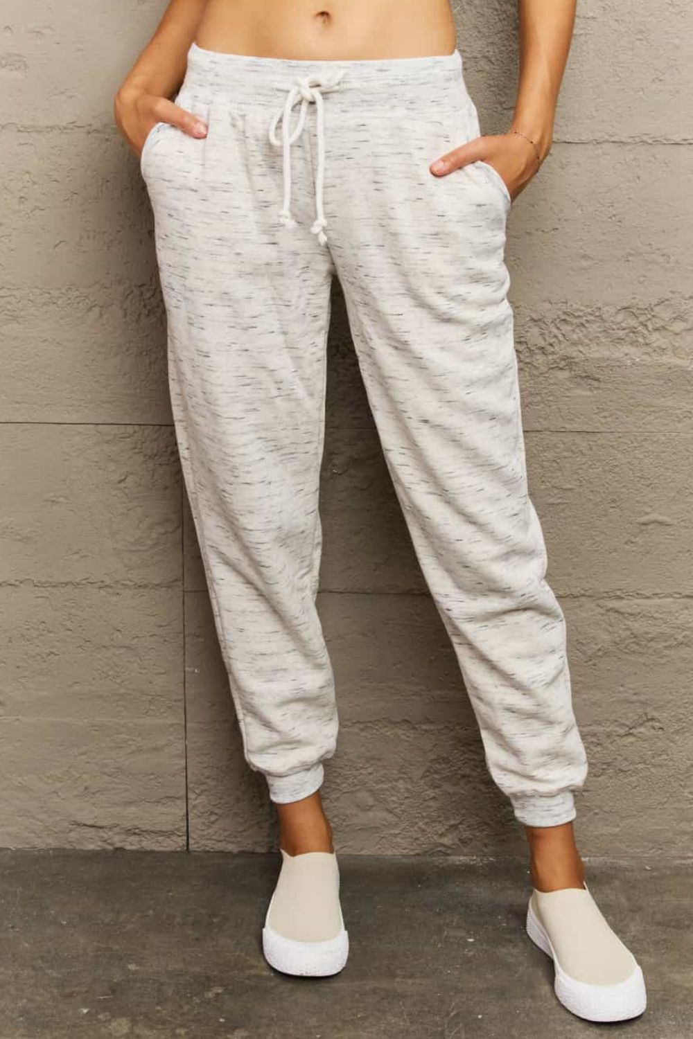 Ninexis Full Size Tie Waist Long Sweatpants-Angel Casuals