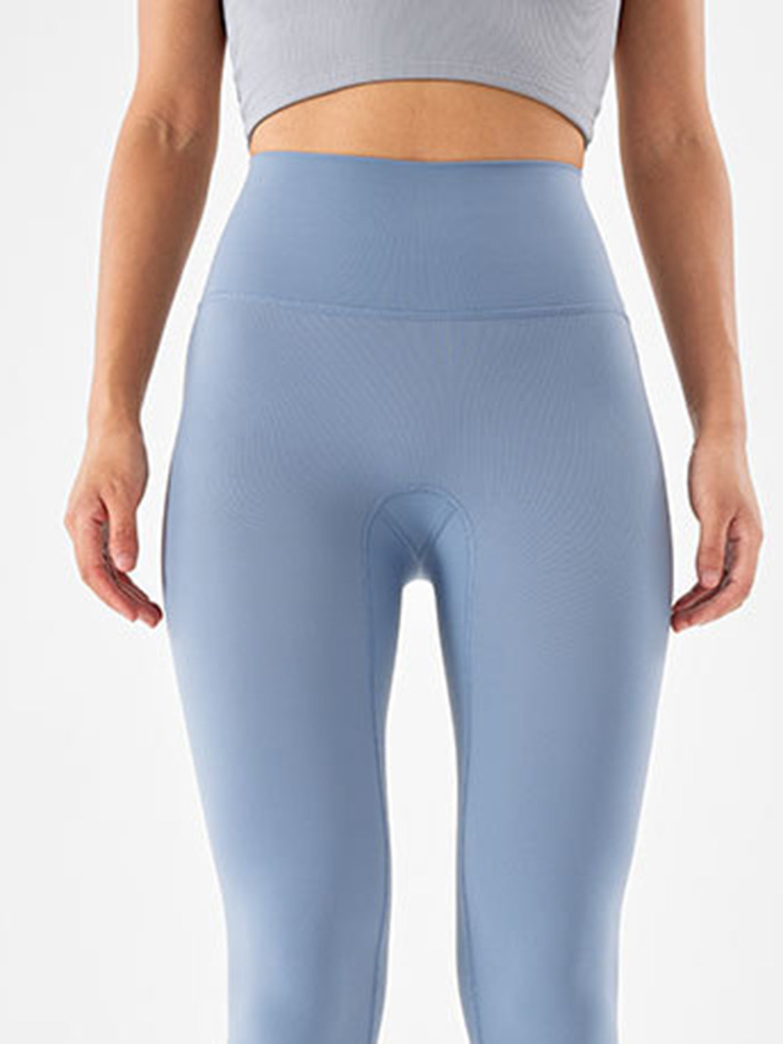 Wide Waistband Sports Leggings-Angel Casuals