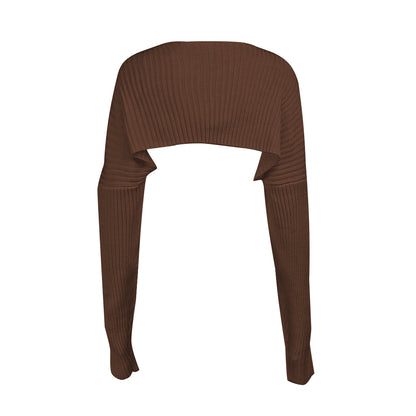 Long Sleeve Knit Bolero-Angel Casuals