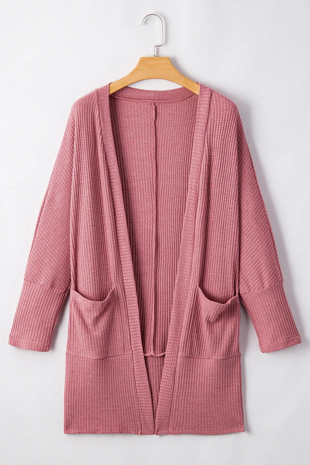 Open Front Long Sleeve Cover Up-Angel Casuals