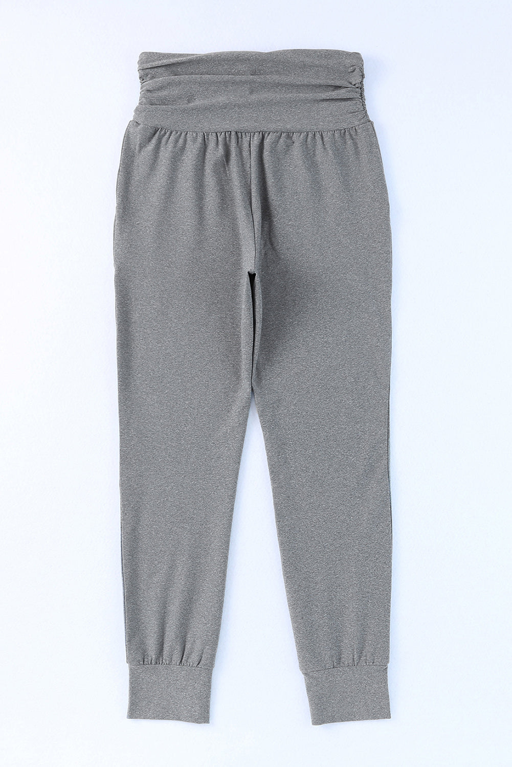 High-Rise Wide Waistband Joggers-Angel Casuals