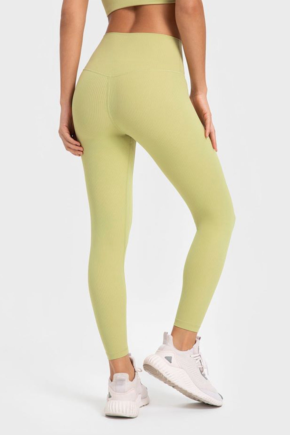 Highly Stretchy Wide Waistband Yoga Leggings-Angel Casuals