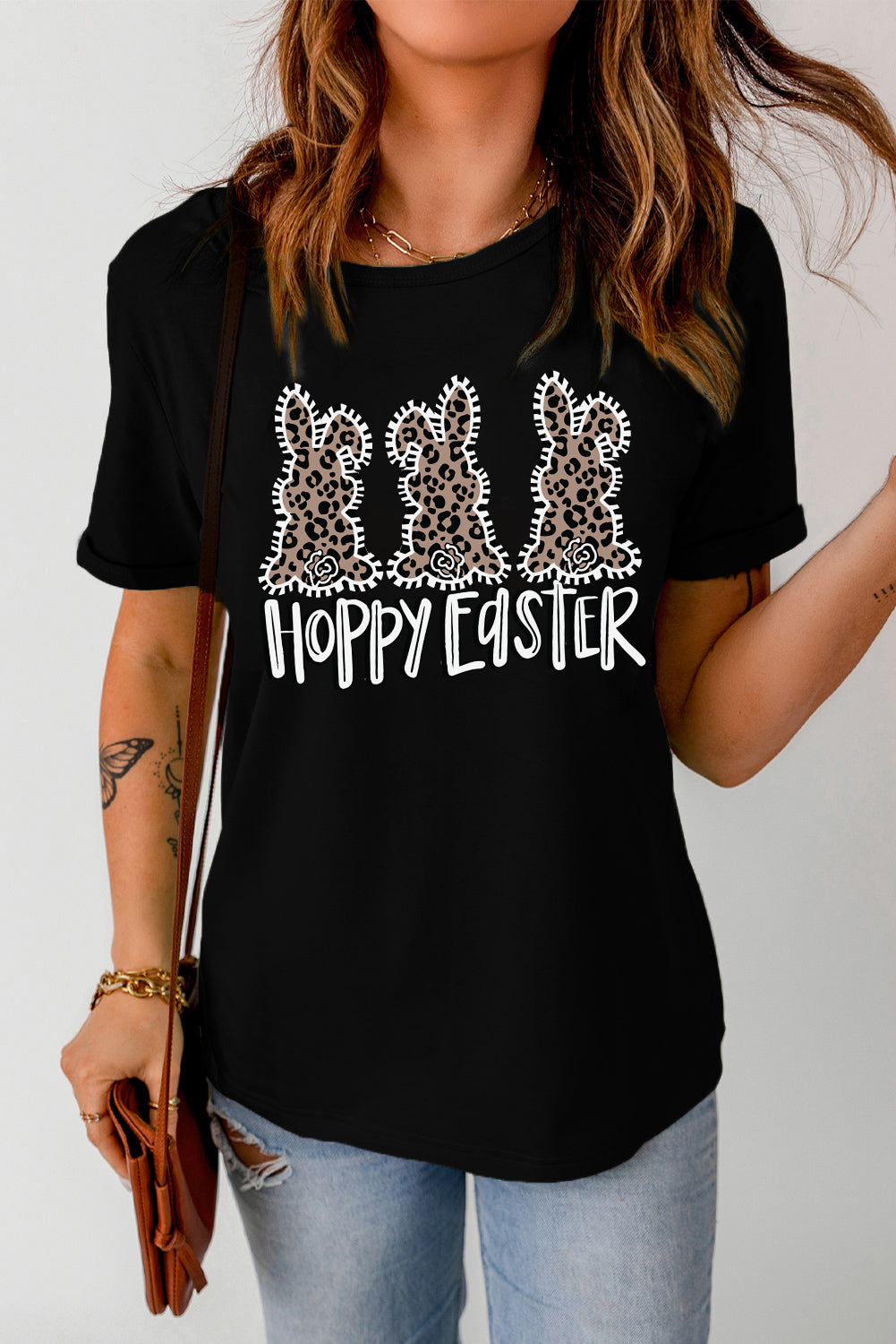 HOPPY EASTER Graphic Tee Shirt-Angel Casuals