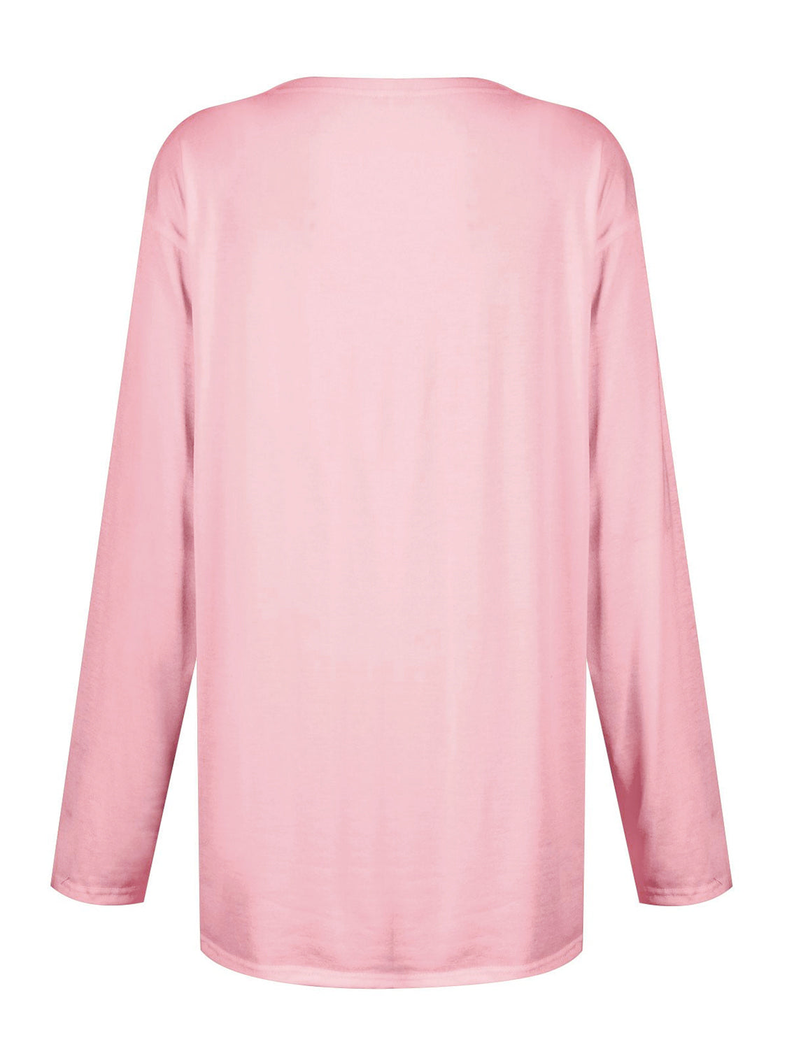 Full Size Pocketed Round Neck Long Sleeve T-Shirt-Angel Casuals