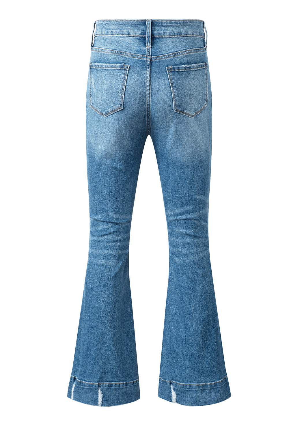 Cat's Whisker Bootcut Jeans with Pockets-Angel Casuals