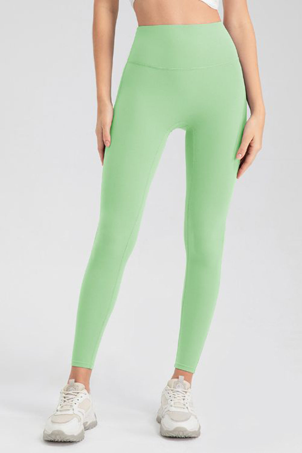 High Waist Skinny Active Pants-Angel Casuals