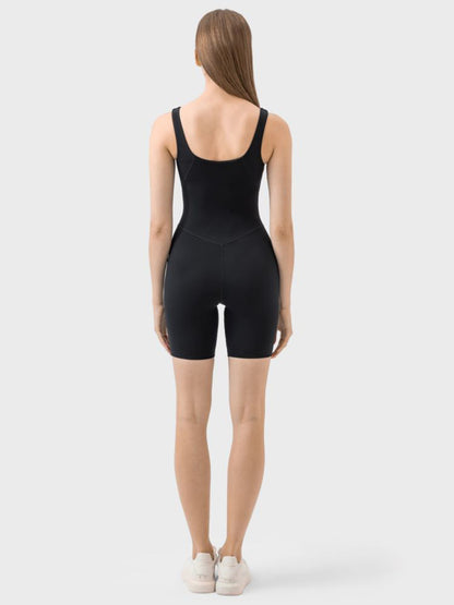 Wide Strap Active Romper-Angel Casuals