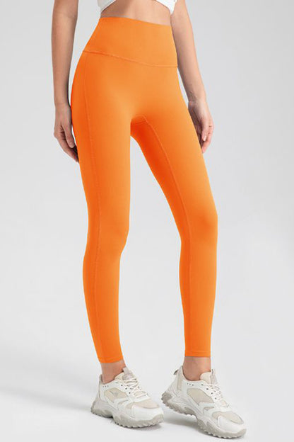 High Waist Skinny Active Pants-Angel Casuals