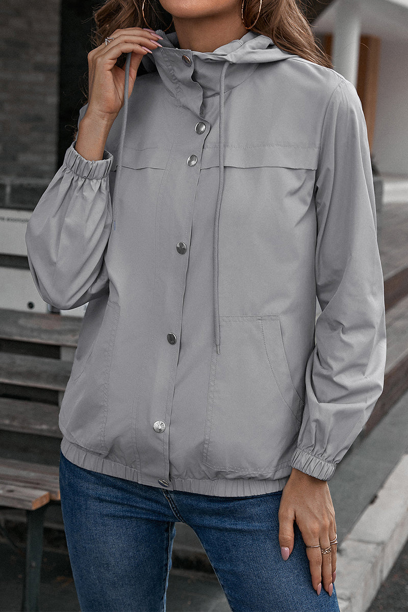 Button-Down Long Sleeve Sports Jacket-Angel Casuals