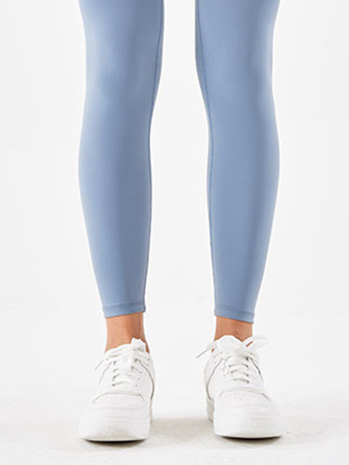 Wide Waistband Sports Leggings-Angel Casuals