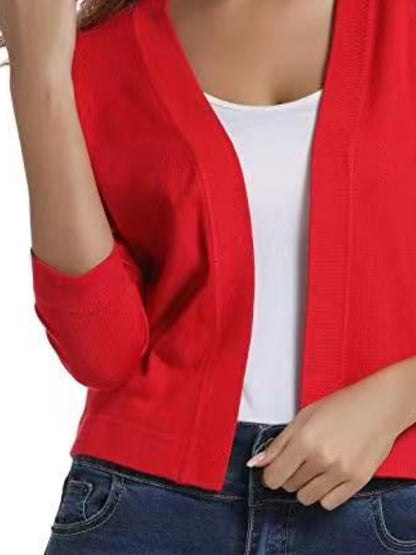 Open Front Cardigan-Angel Casuals