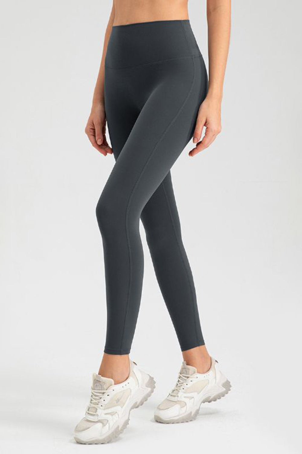 High Waist Skinny Active Pants-Angel Casuals