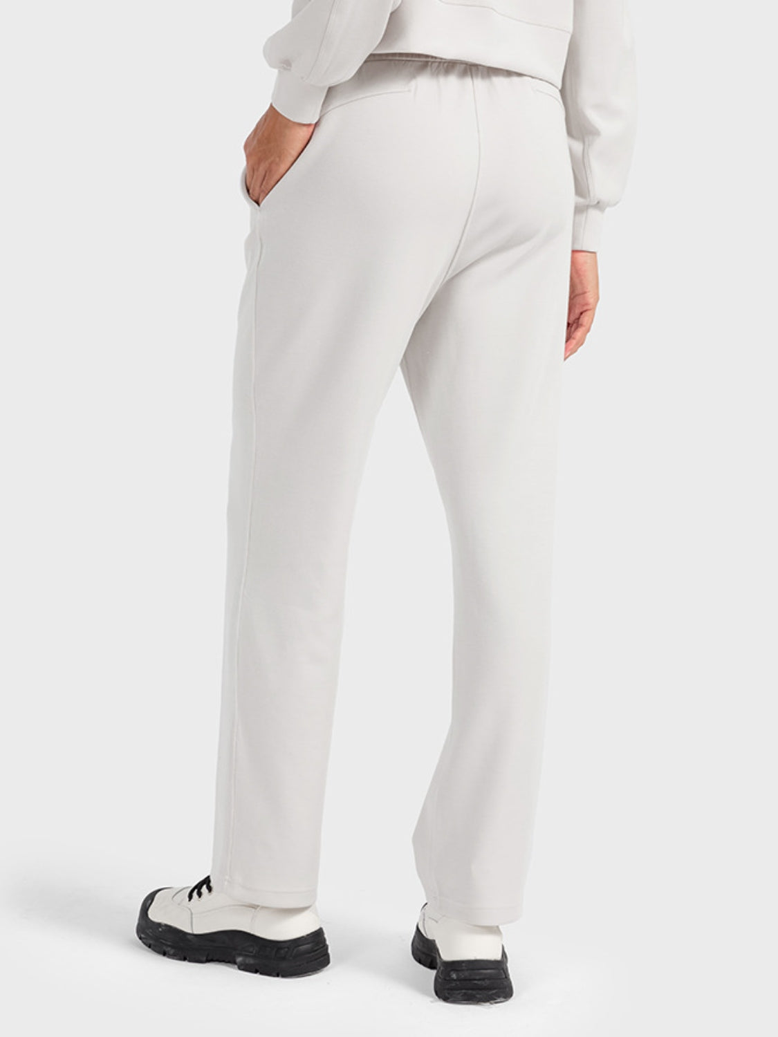 Drawstring Pocketed Sport Pants-Angel Casuals