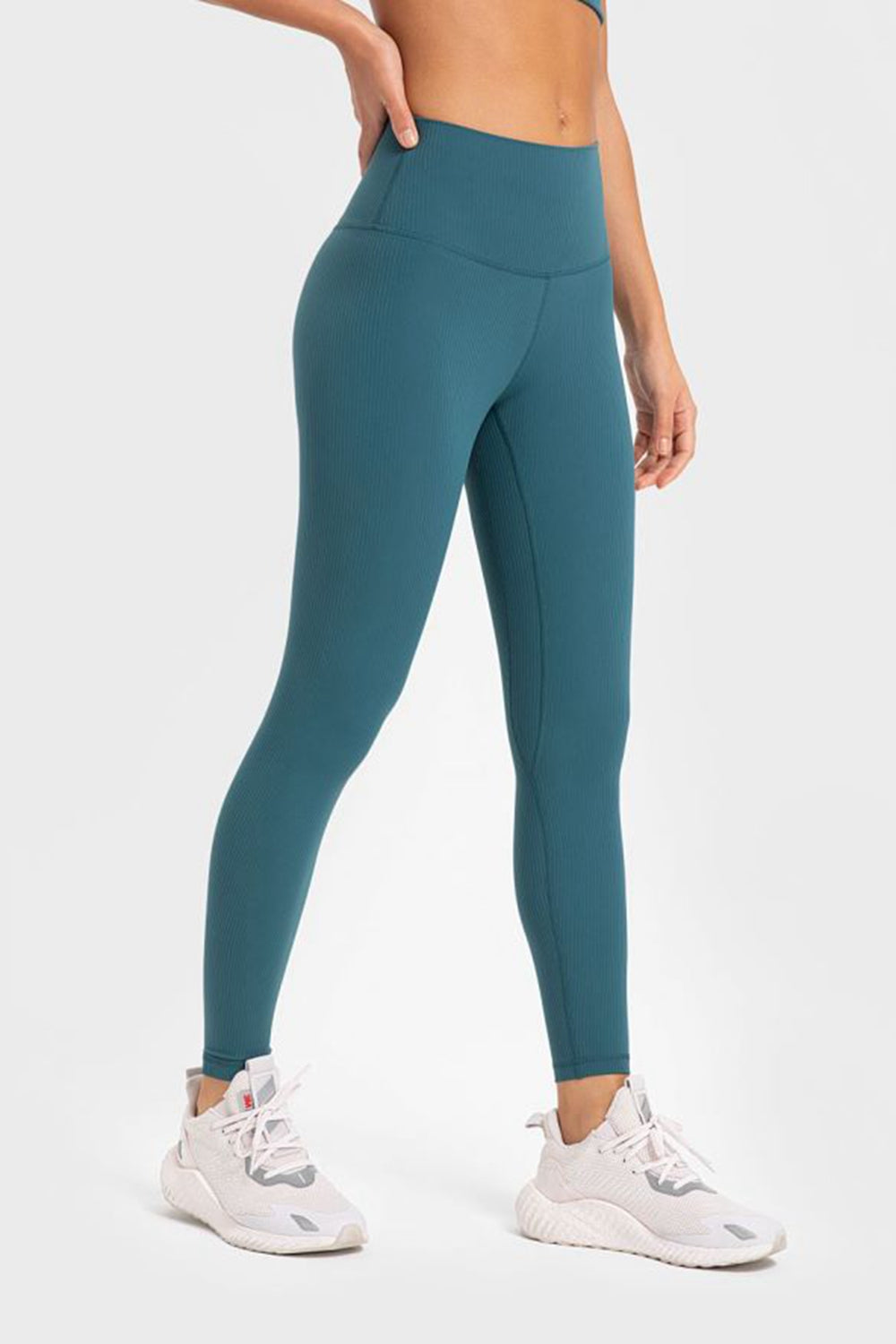 Highly Stretchy Wide Waistband Yoga Leggings-Angel Casuals