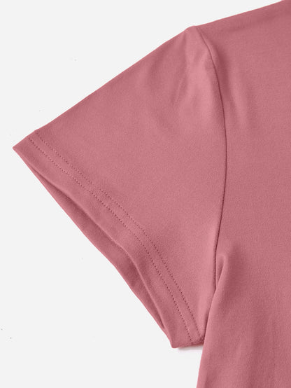 OH FOR PEEPS SAKE Round Neck T-Shirt-Angel Casuals