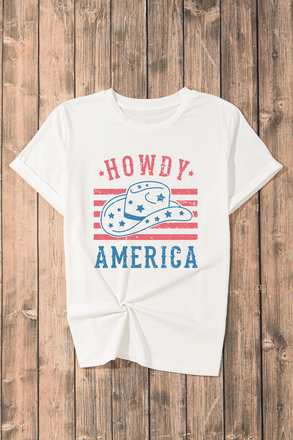 Graphic Round Neck Short Sleeve T-Shirt-Angel Casuals