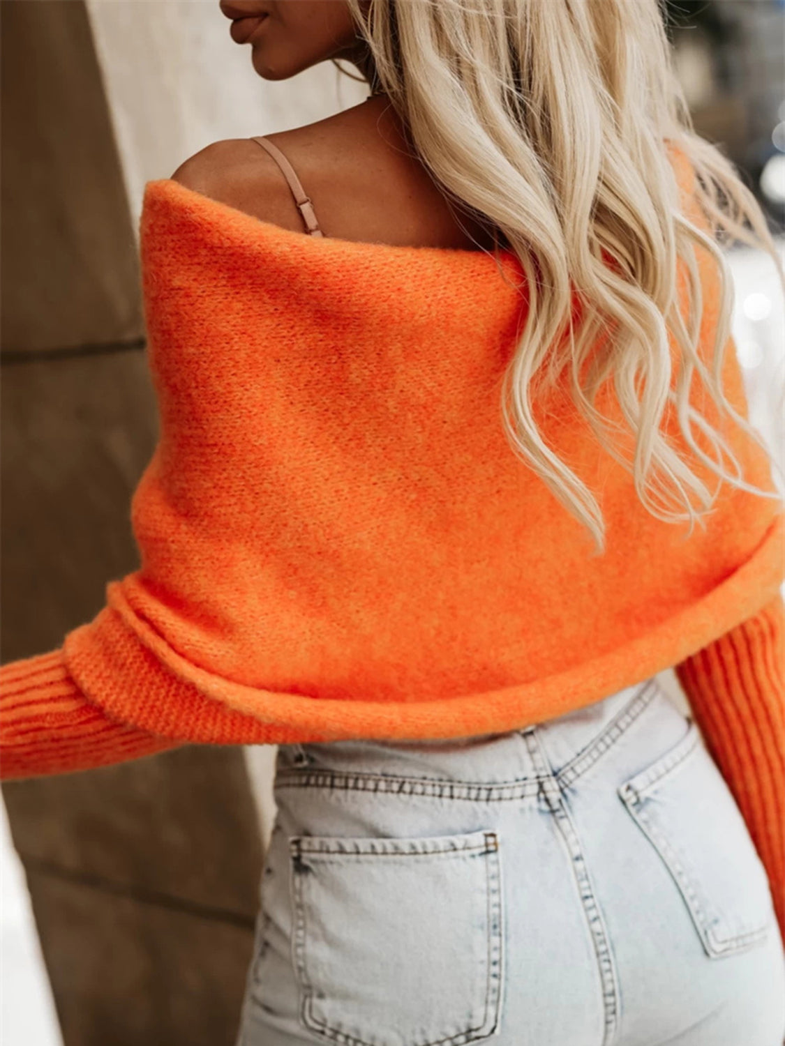 Long Sleeve Cropped Knit Top-Angel Casuals