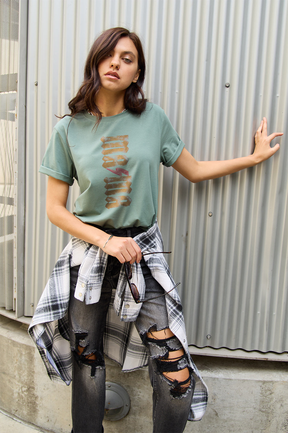 Simply Love Full Size MAMA Short Sleeve T-Shirt-Angel Casuals