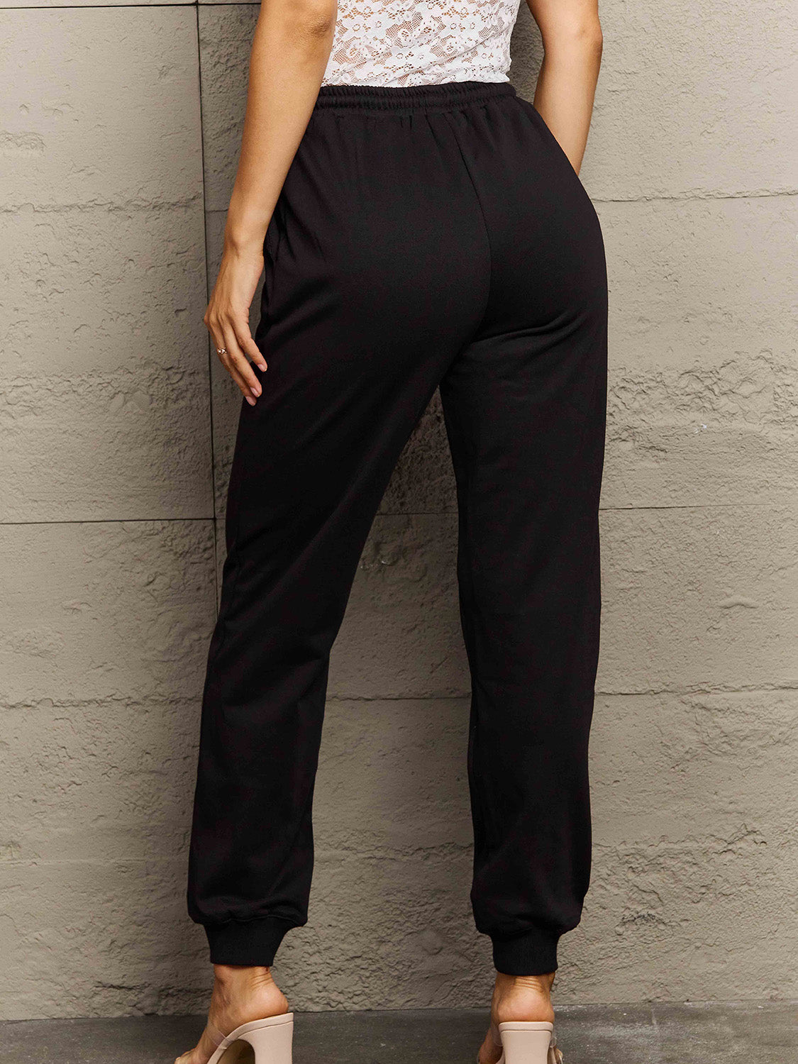 Simply Love Full Size Drawstring Sweatpants-Angel Casuals