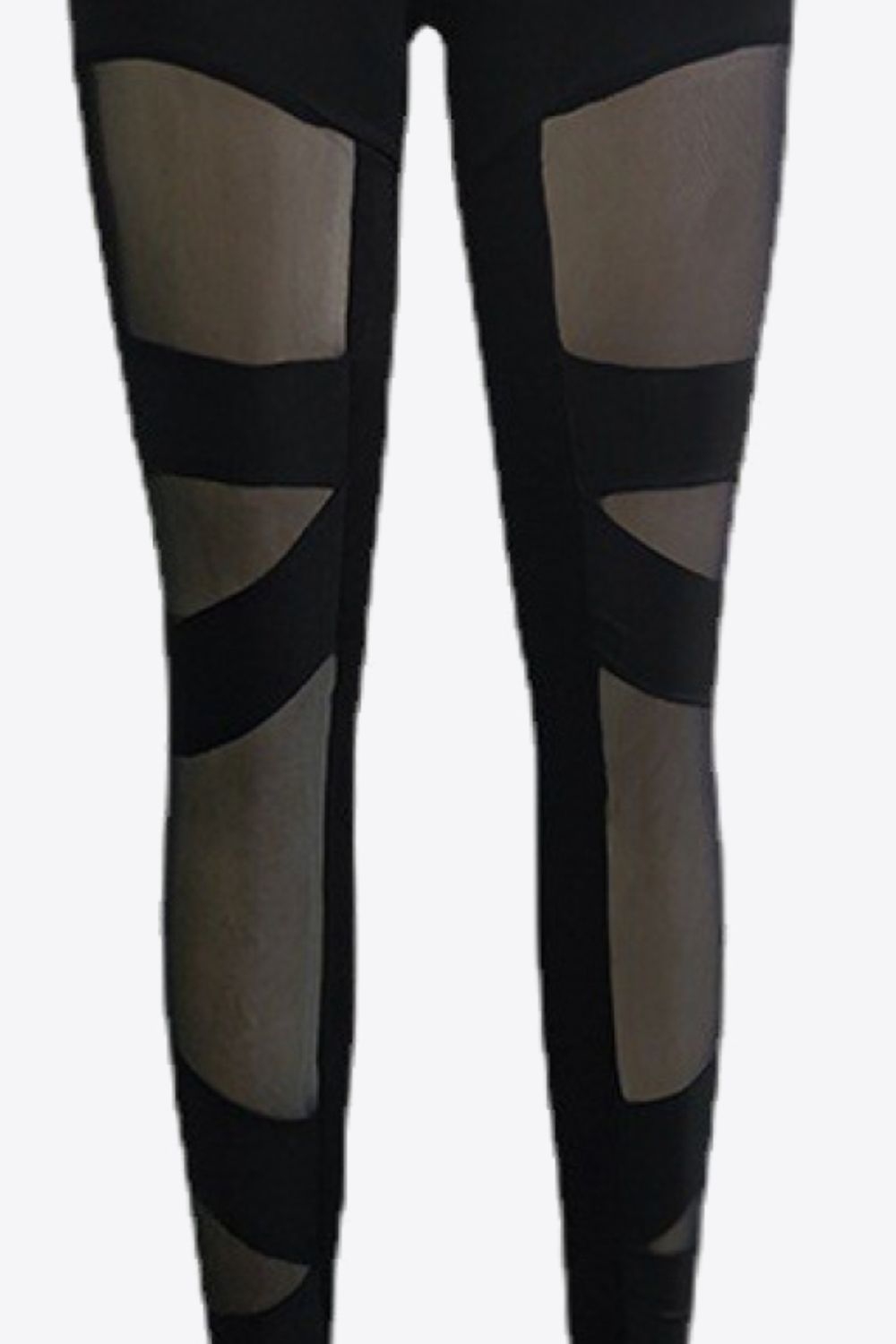 Spliced Mesh Leggings-Angel Casuals