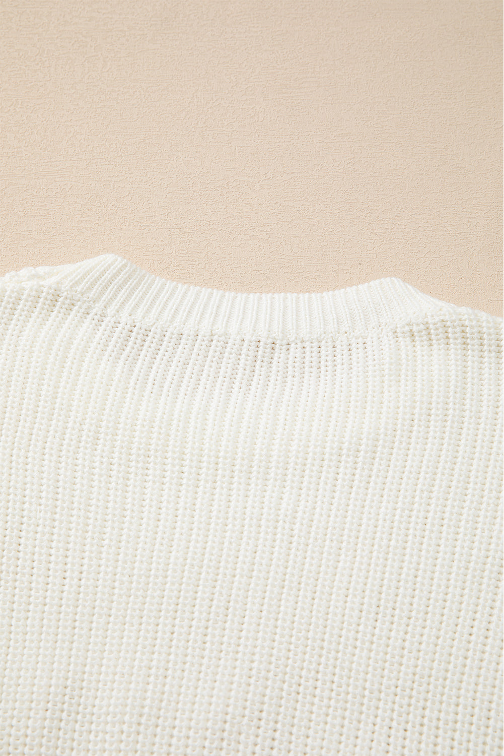 MERRY & BRIGHT Round Neck Sweater-Angel Casuals