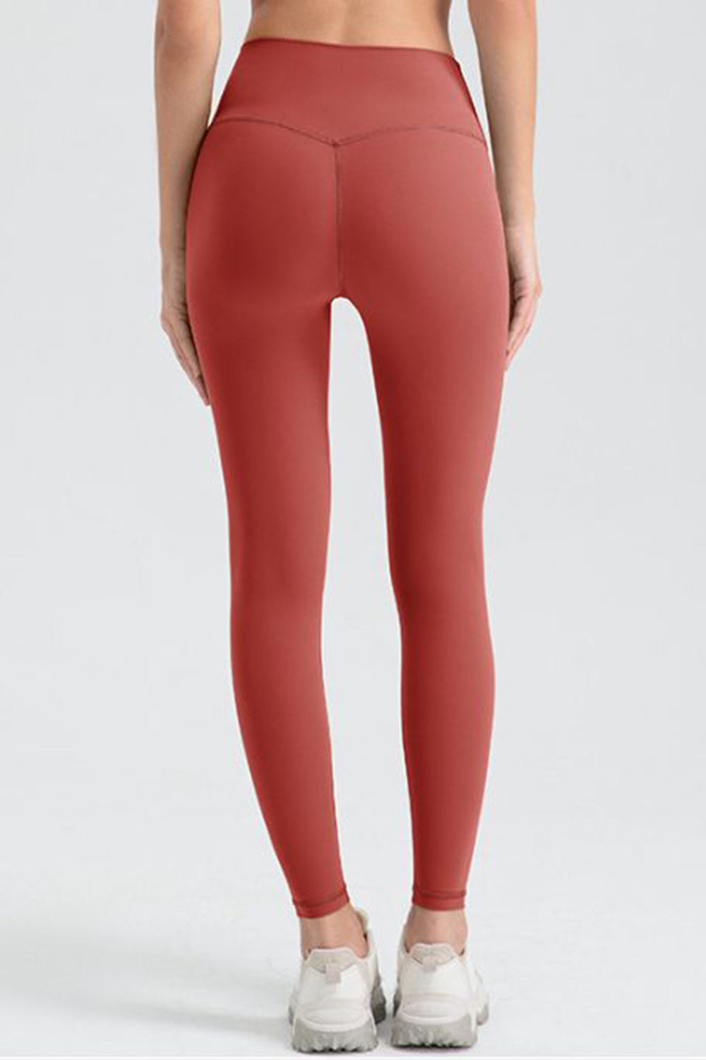 Wide Waistband Sport Leggings-Angel Casuals