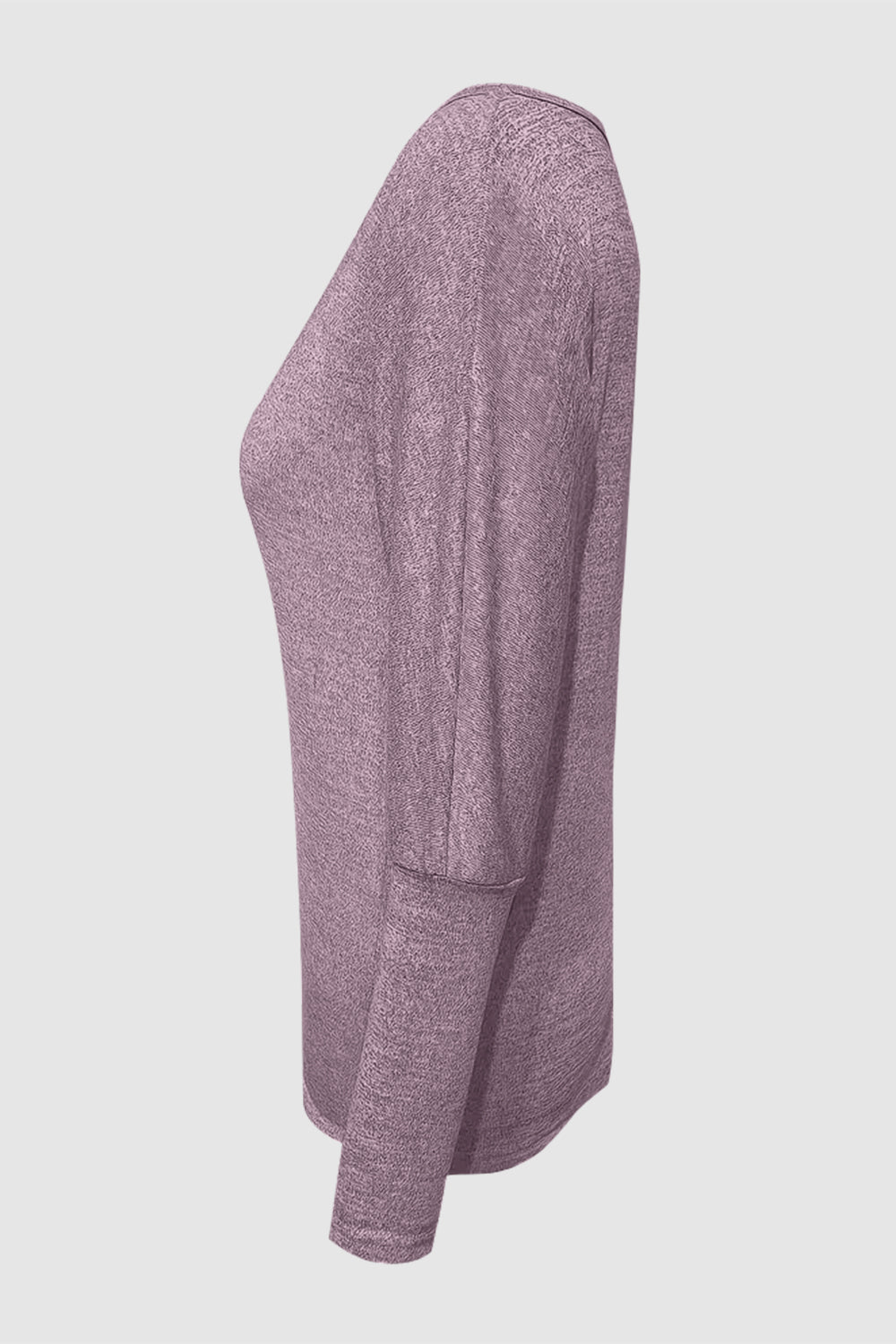Cutout Round Neck Long Sleeve T-Shirt-Angel Casuals