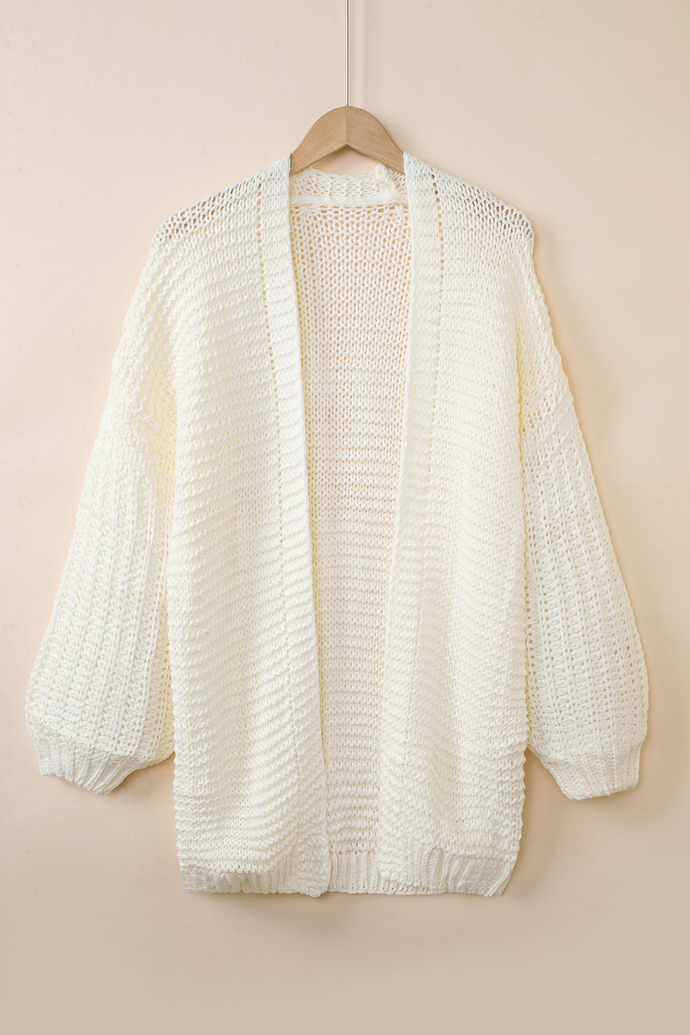 Open Front Longline Cardigan-Angel Casuals