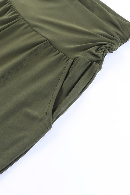 High-Rise Wide Waistband Joggers-Angel Casuals