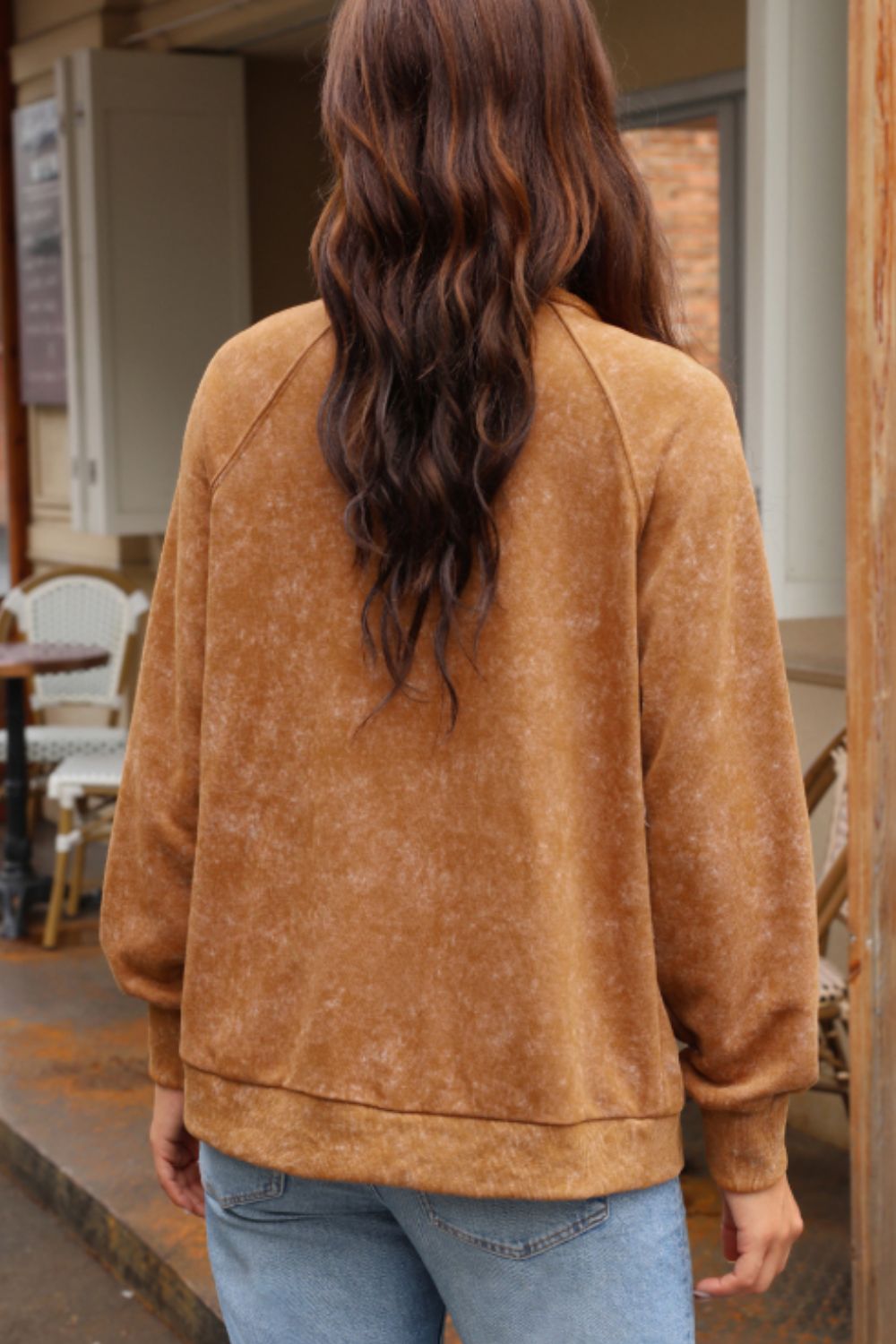 Snap Down Flap Pocket Long Sleeve Shacket-Angel Casuals