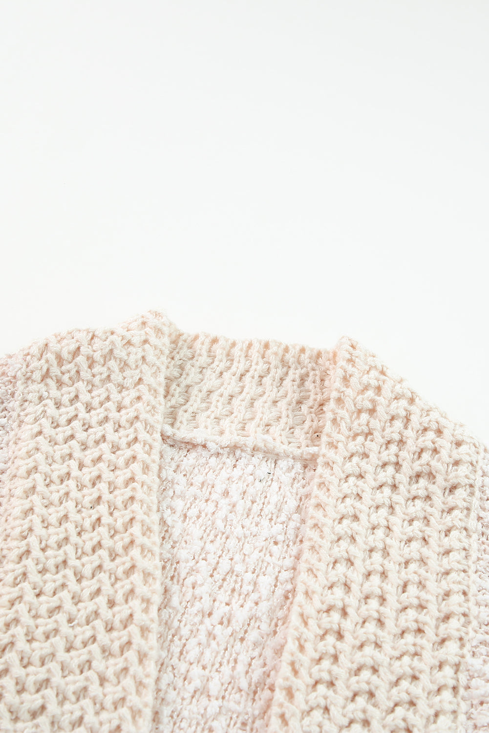 Solid Color Open Front Cardigan-Angel Casuals