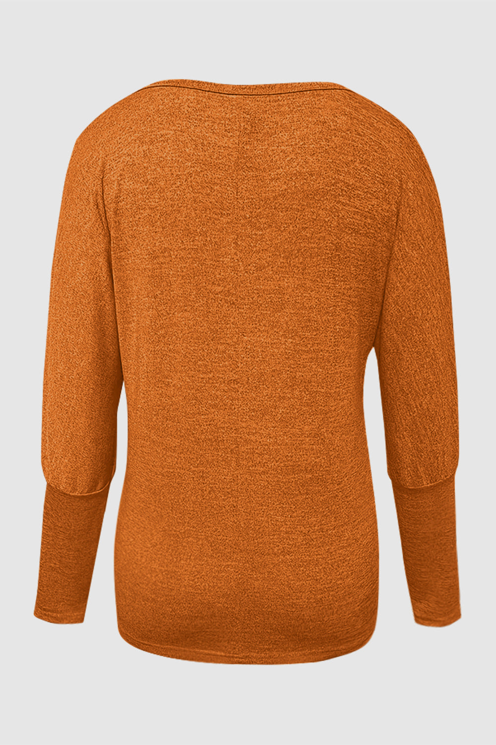 Cutout Round Neck Long Sleeve T-Shirt-Angel Casuals