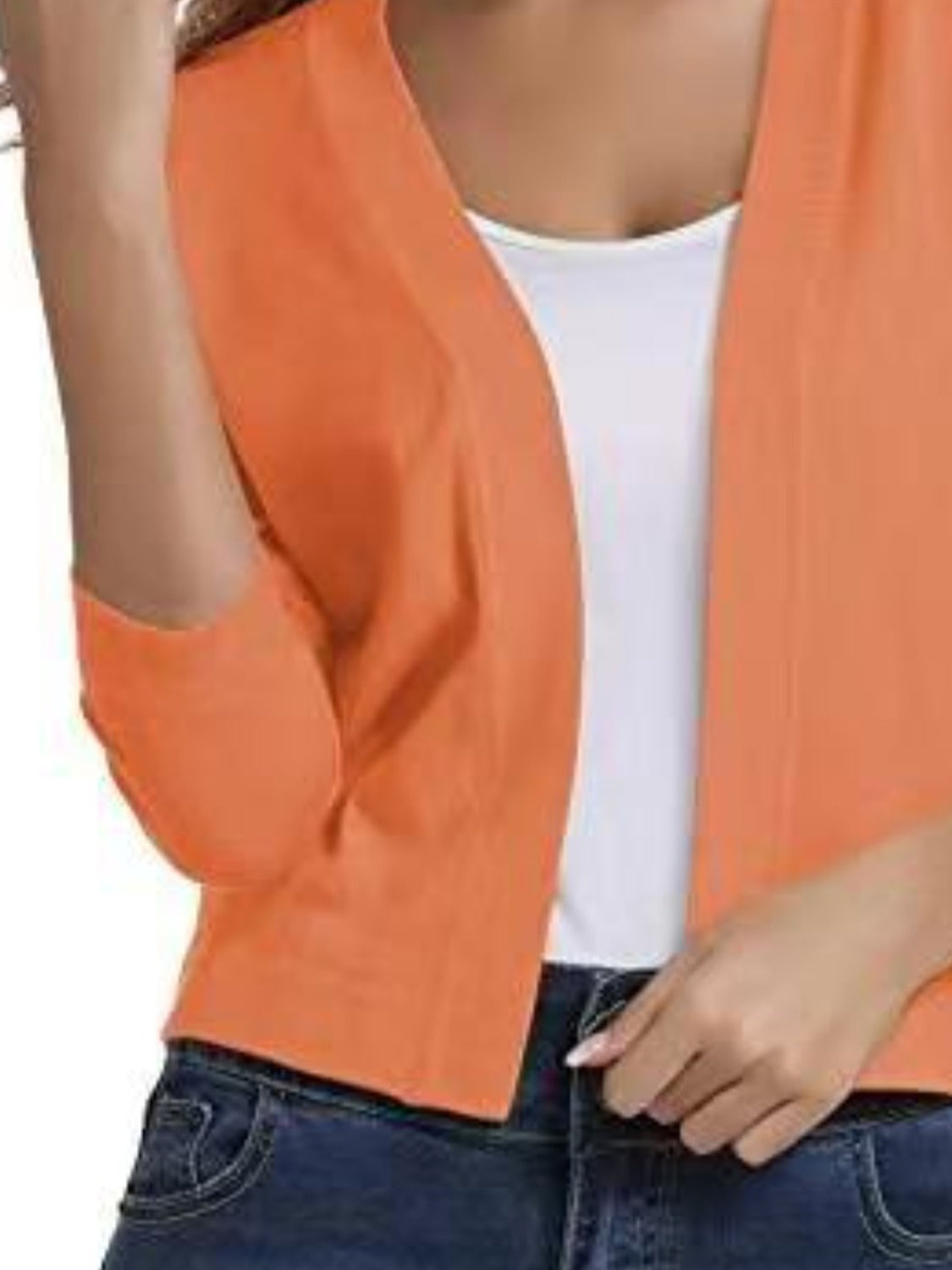 Open Front Cardigan-Angel Casuals
