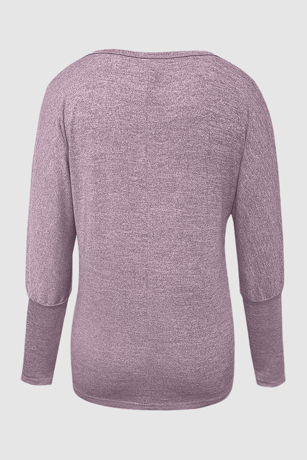 Cutout Round Neck Long Sleeve T-Shirt-Angel Casuals