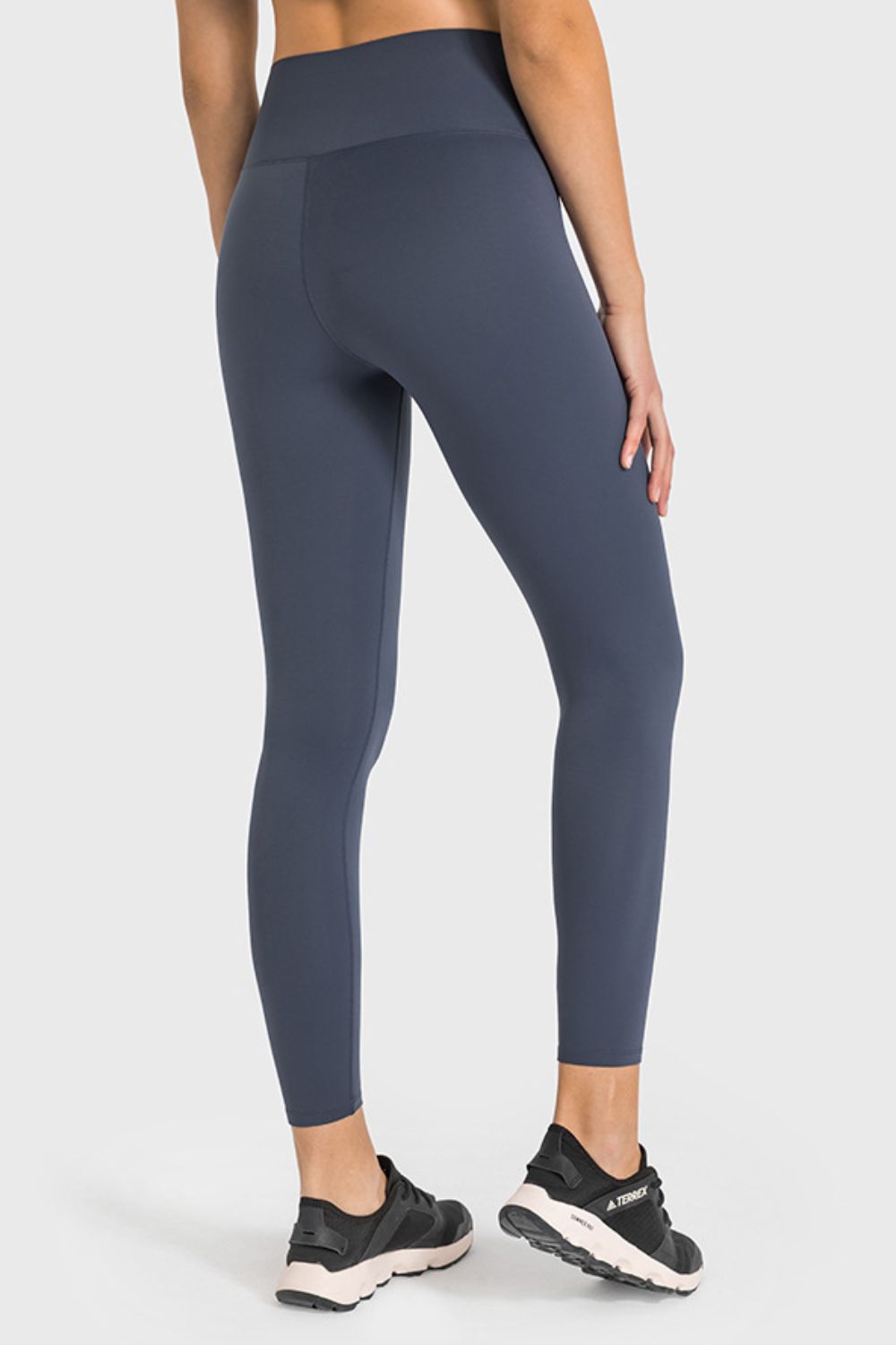 High Waist Ankle-Length Yoga Leggings-Angel Casuals