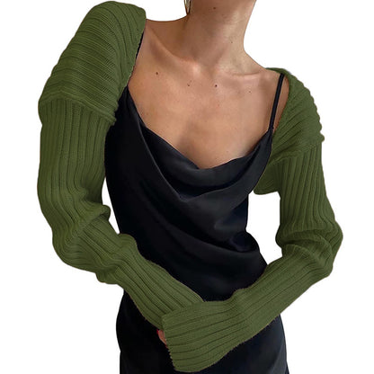 Long Sleeve Knit Bolero-Angel Casuals
