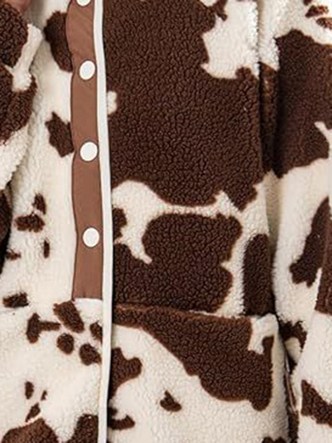 Pocketed Half Snap Sherpa Jacket-Angel Casuals
