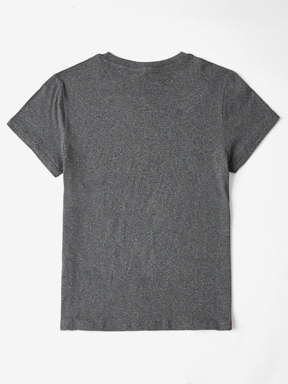 OH FOR PEEPS SAKE Round Neck T-Shirt-Angel Casuals