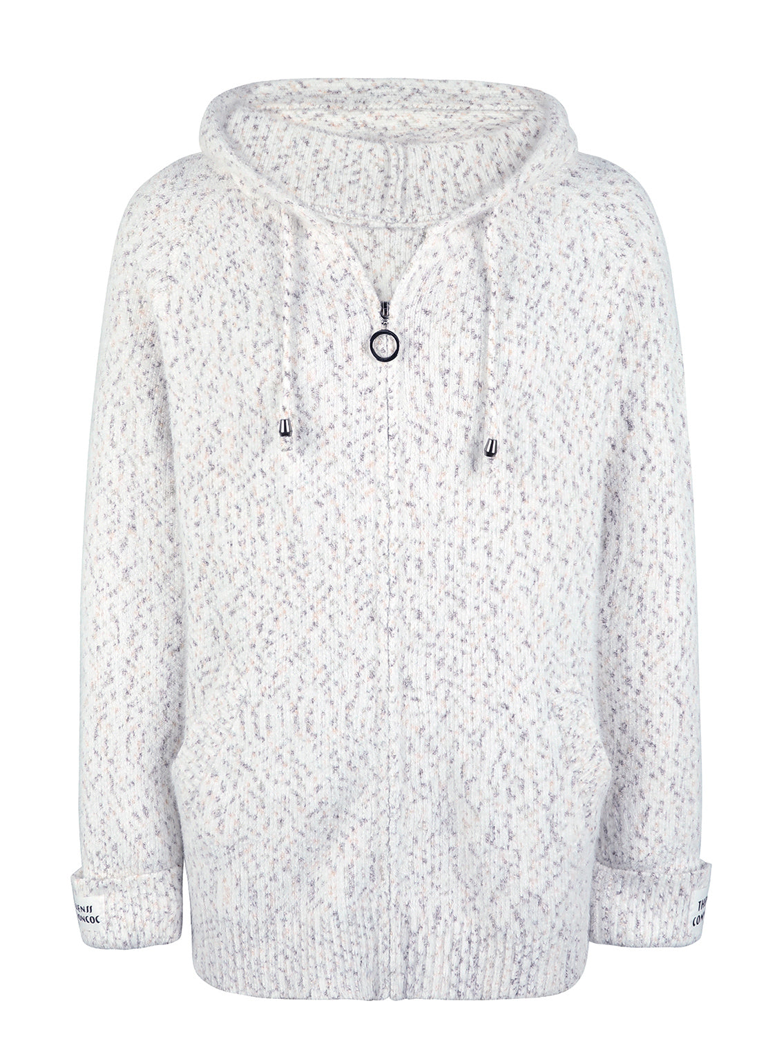 Zip-Up Hooded Sweater-Angel Casuals