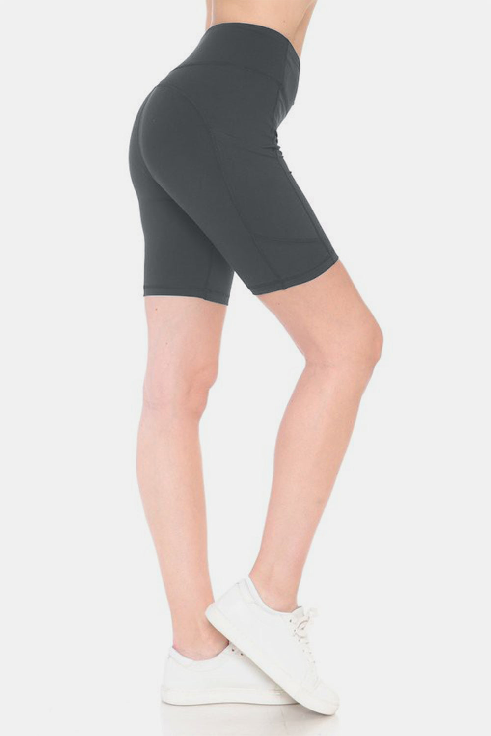 Leggings Depot Full Size High Waist Active Shorts-Angel Casuals