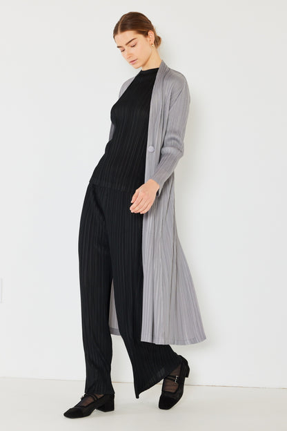 Marina West Swim Pleated Long Sleeve Cardigan-Angel Casuals