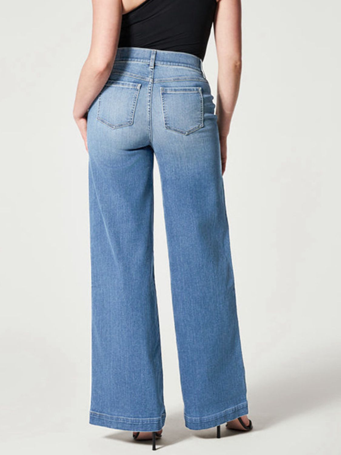 Wide Leg Long Jeans-Angel Casuals