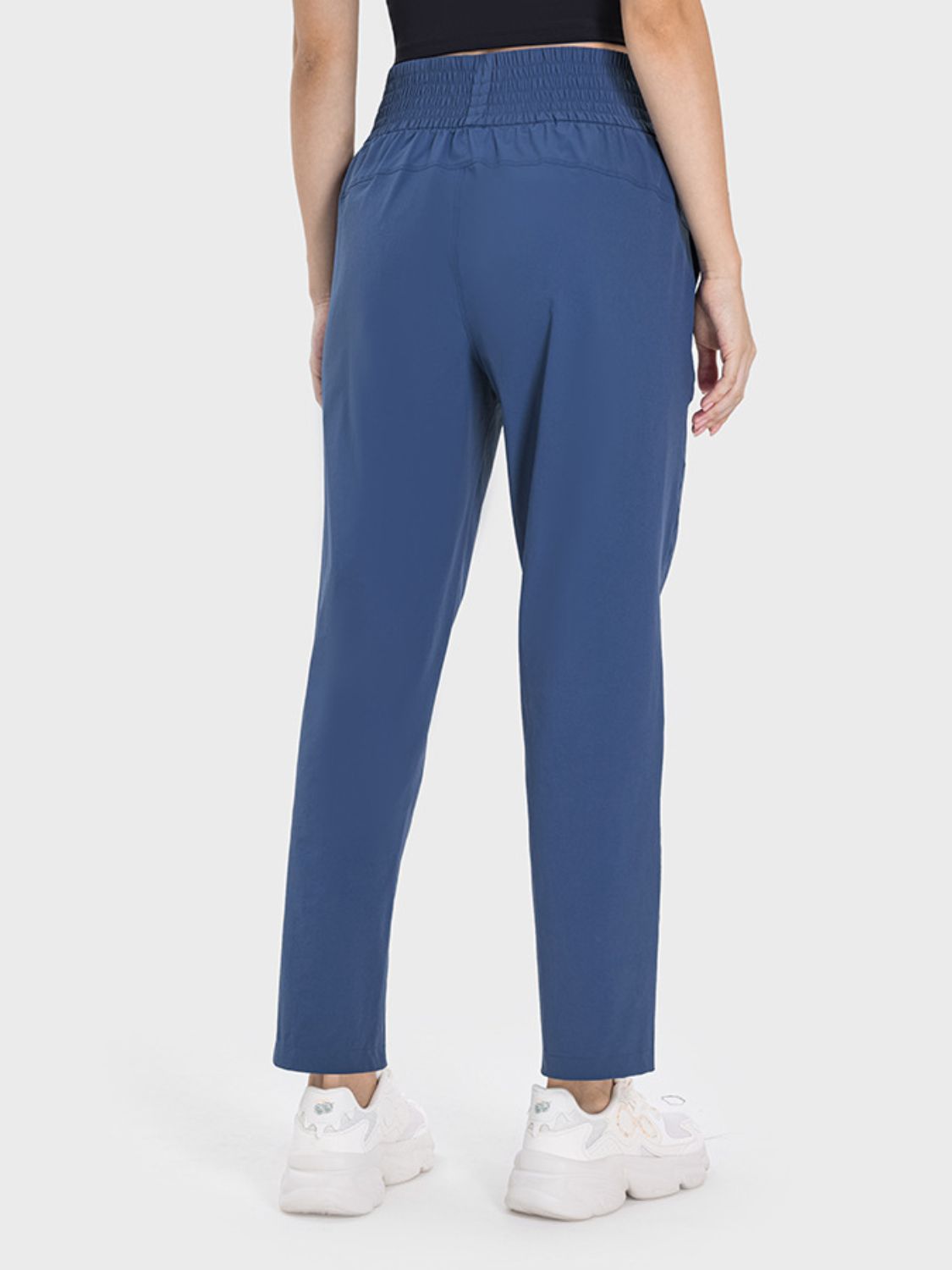 Pocketed High Waist Active Pants-Angel Casuals