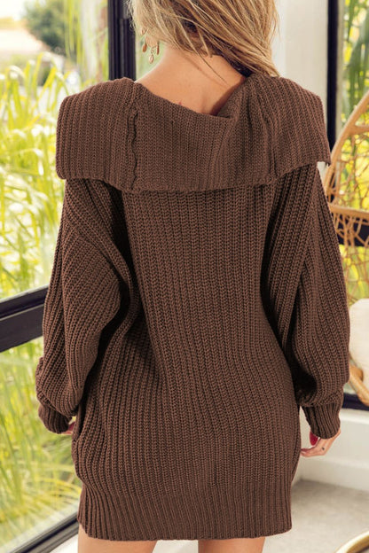 Button Down Collared Neck Cardigan-Angel Casuals