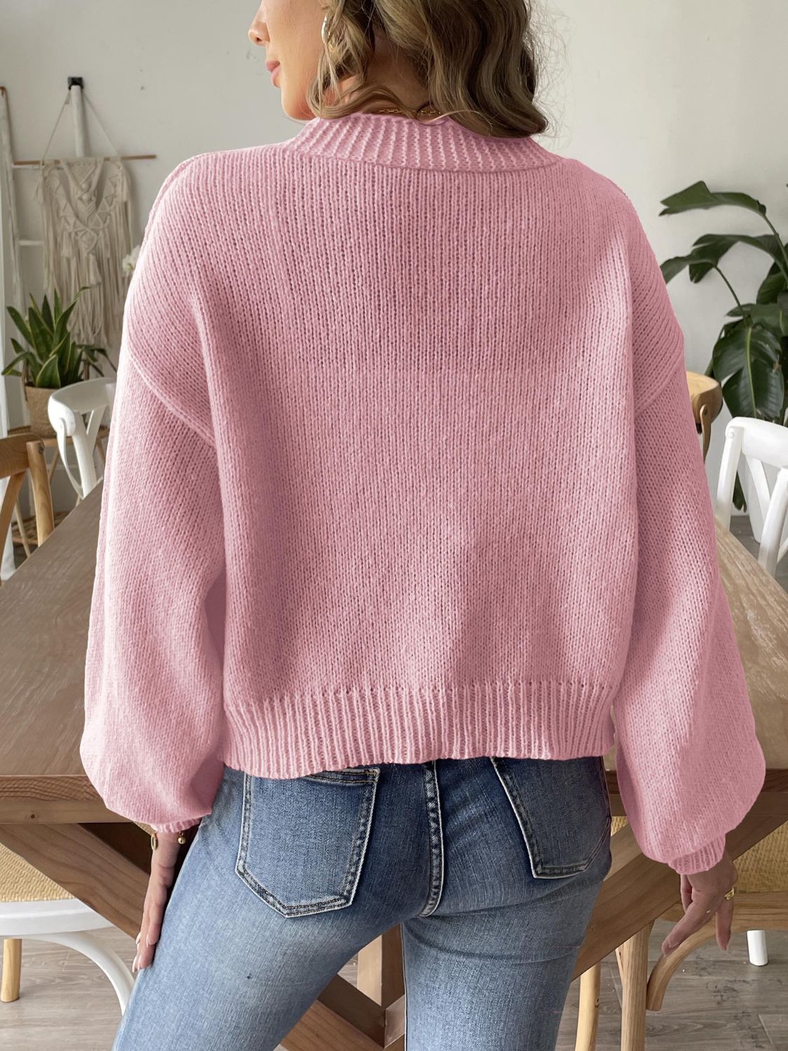 Pearl Open Front Long Sleeve Cardigan-Angel Casuals