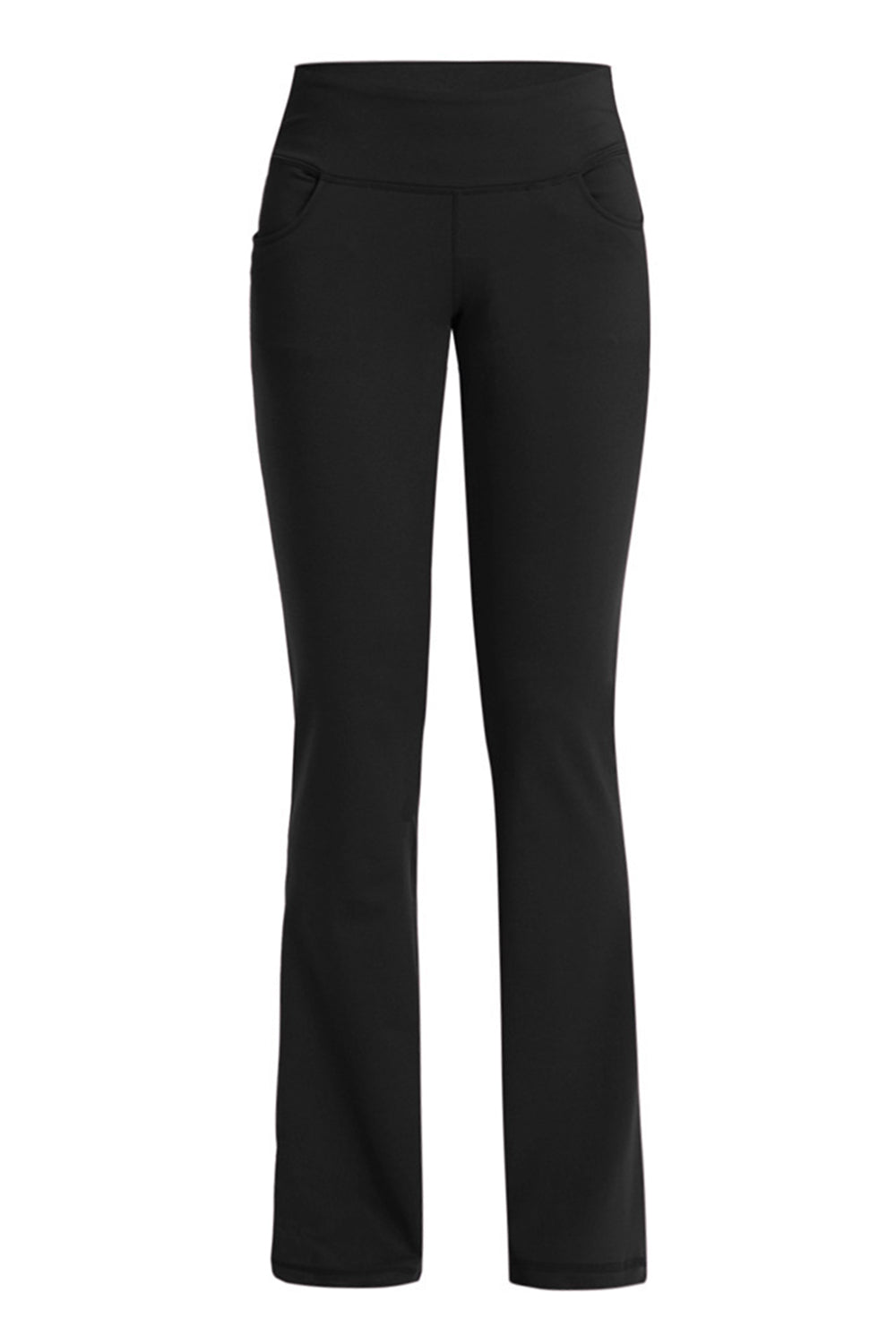 Pocketed High Waist Active Pants-Angel Casuals