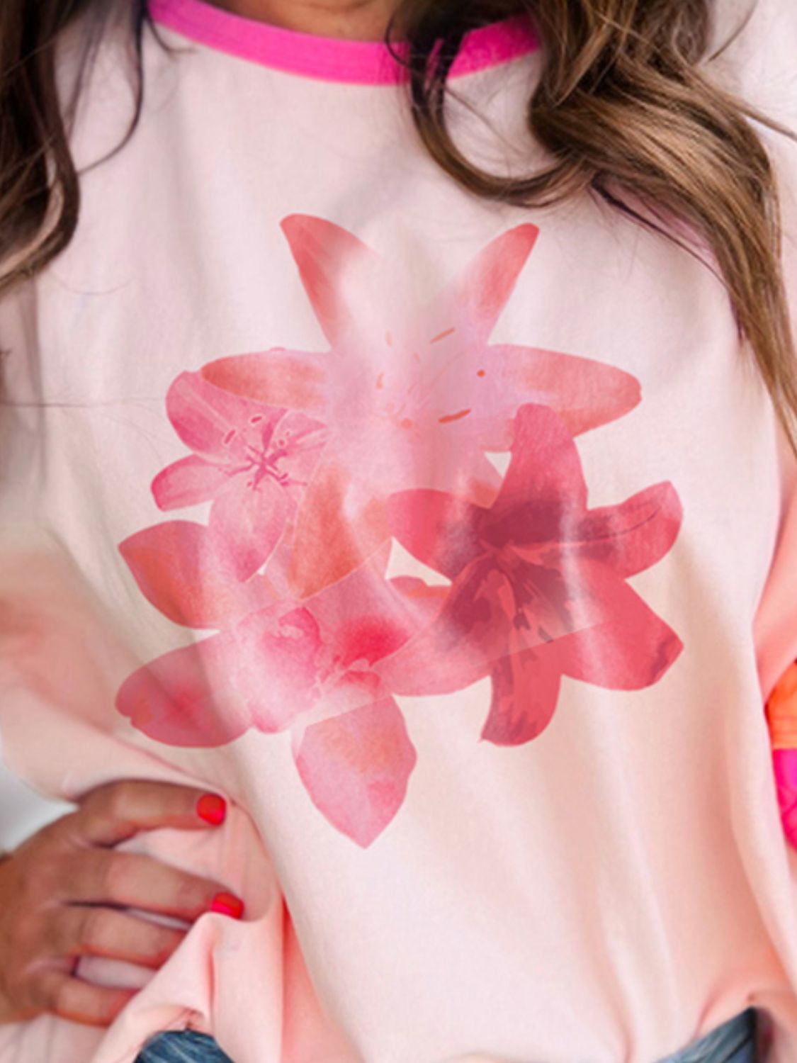 Graphic Round Neck Half Sleeve T-Shirt-Angel Casuals