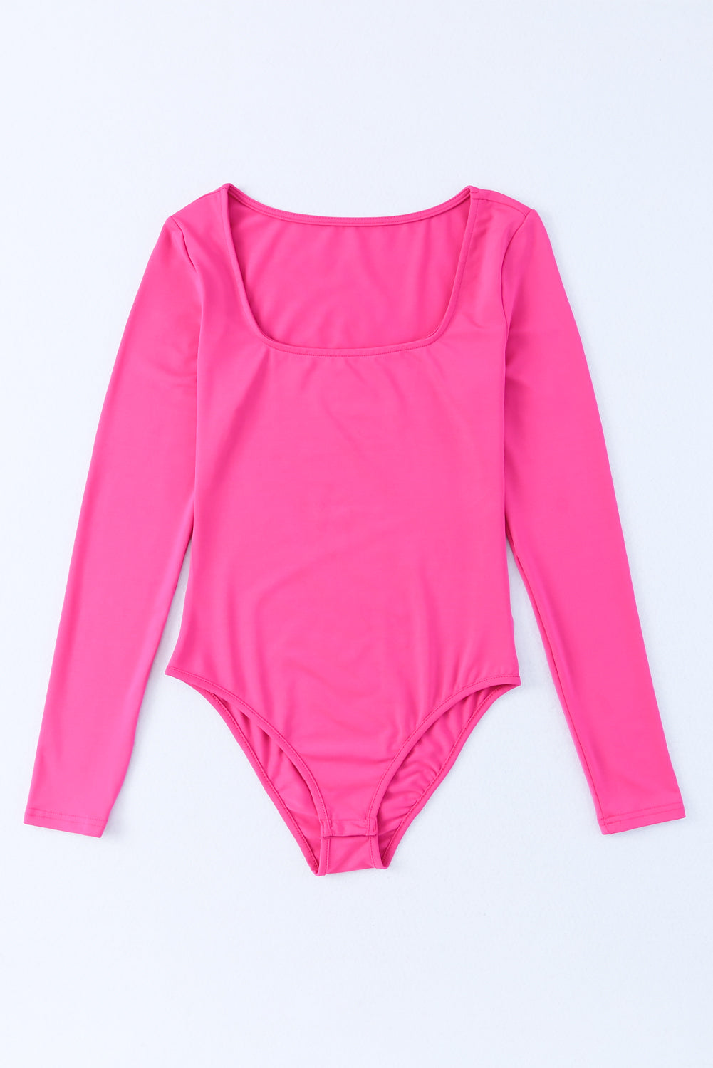 Scoop Neck Long Sleeve Bodysuit-Angel Casuals