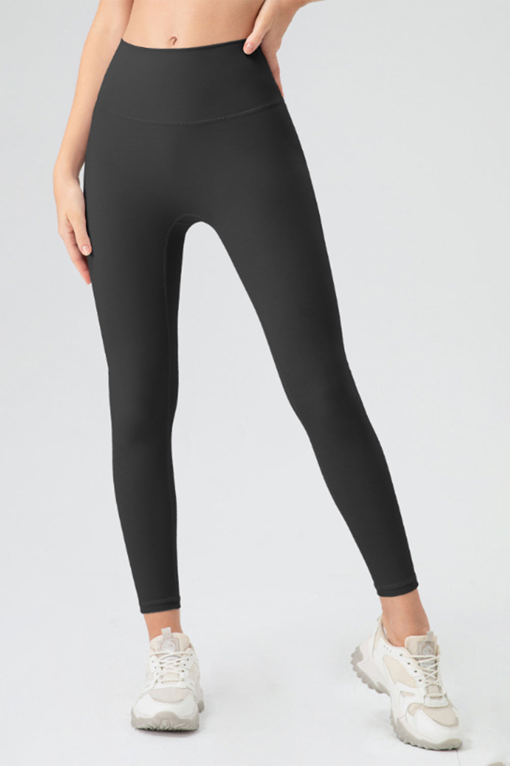 High Waist Skinny Active Pants-Angel Casuals